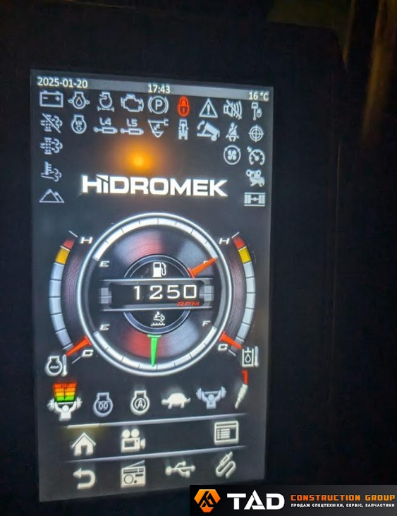 Гусеничний екскаватор Hidromek HMK 230 LC-5 Фото - 1