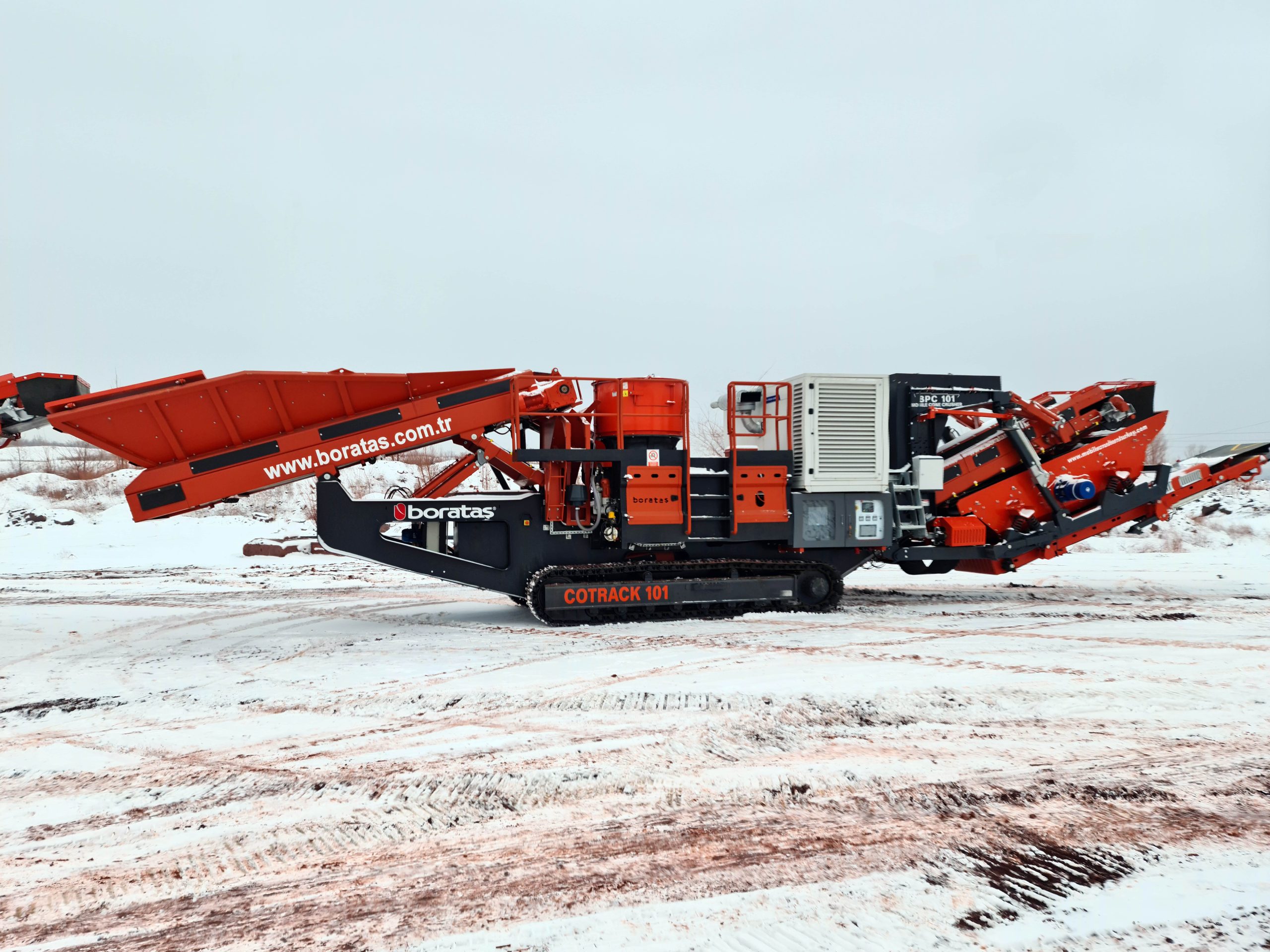 Конусная дробилка BORATAS COTRACK BPC 101 Фото - 1