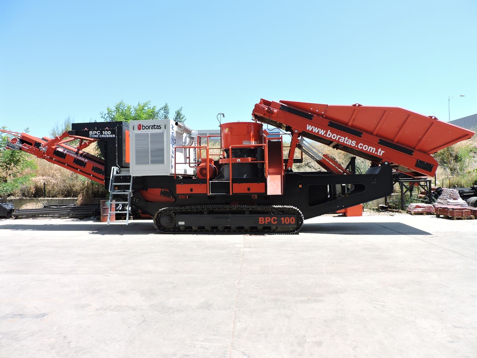 Гусеничная конусная дробилка BORATAS COTRACK BPC 200 Фото - 2