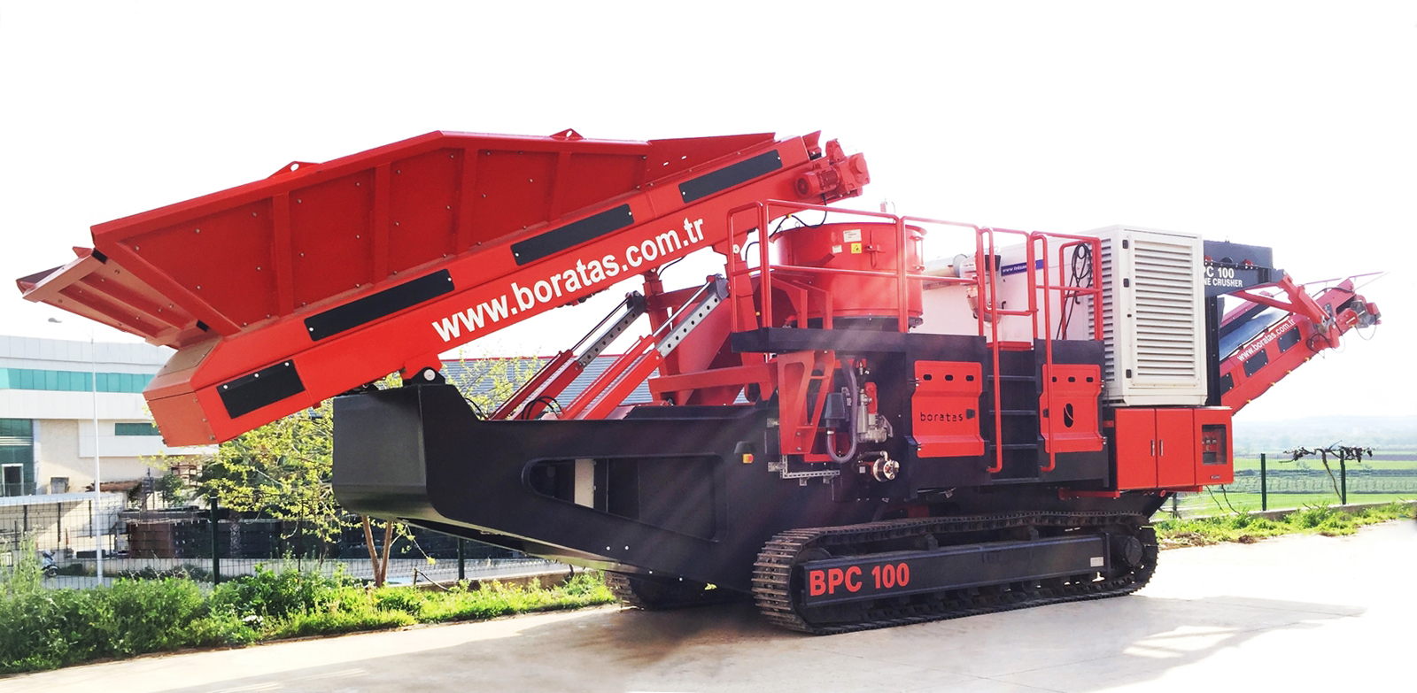 Гусеничная конусная дробилка BORATAS COTRACK BPC 200 Фото - 3