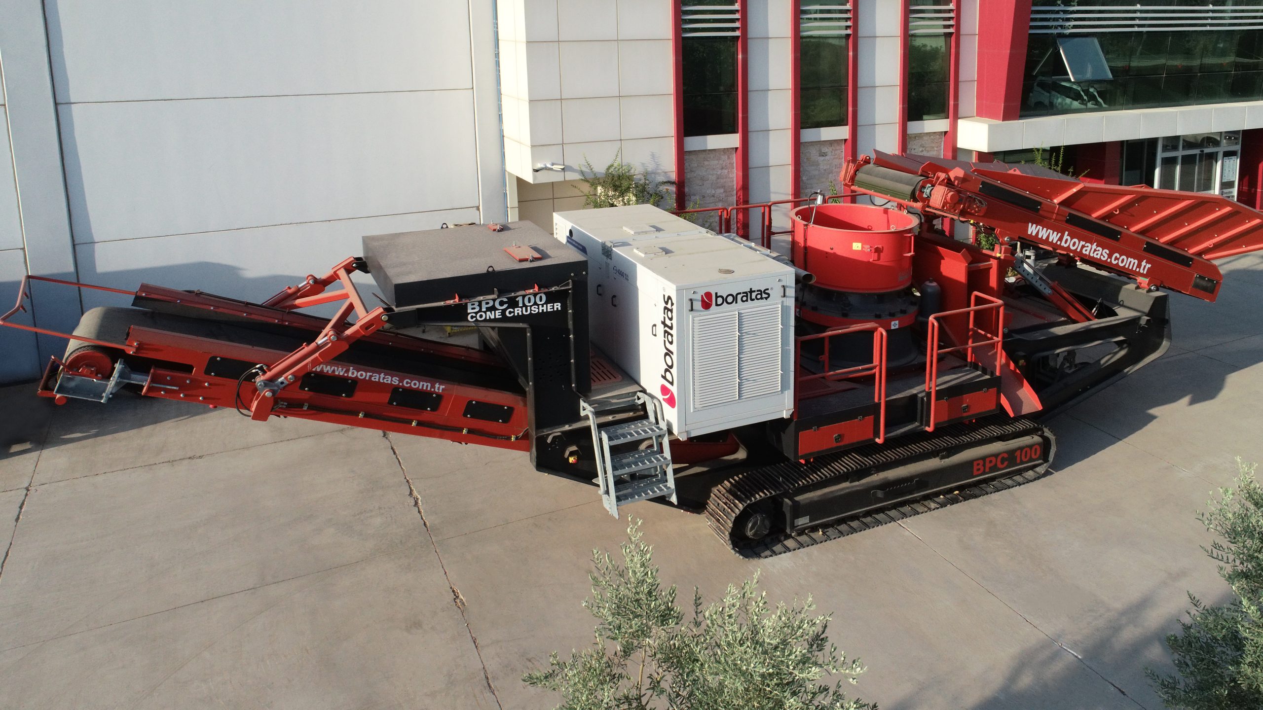 Гусеничная конусная дробилка BORATAS COTRACK BPC 200 Фото - 4