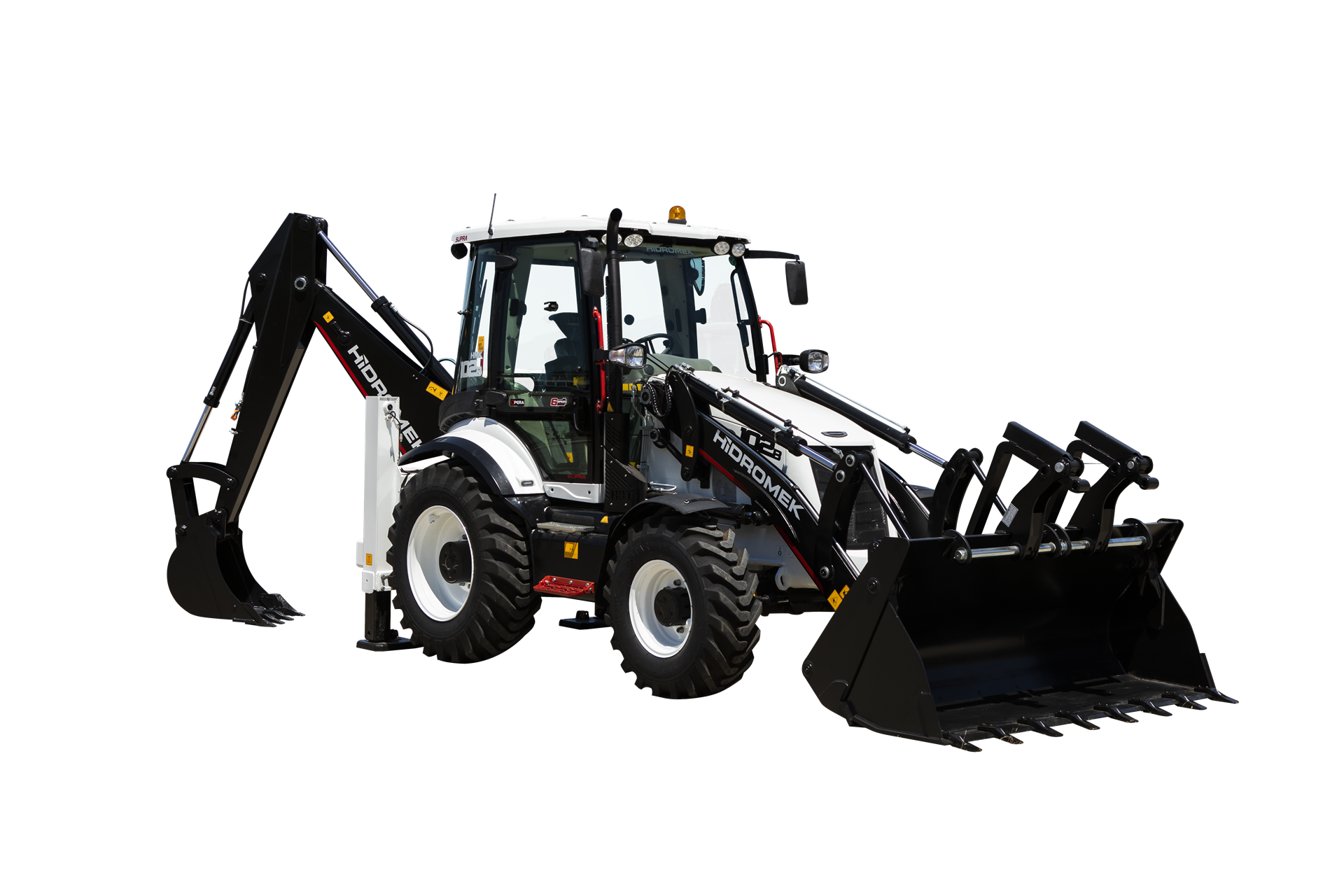 Экскаватор - погрузчик HIDROMEK 102B SUPRA H4