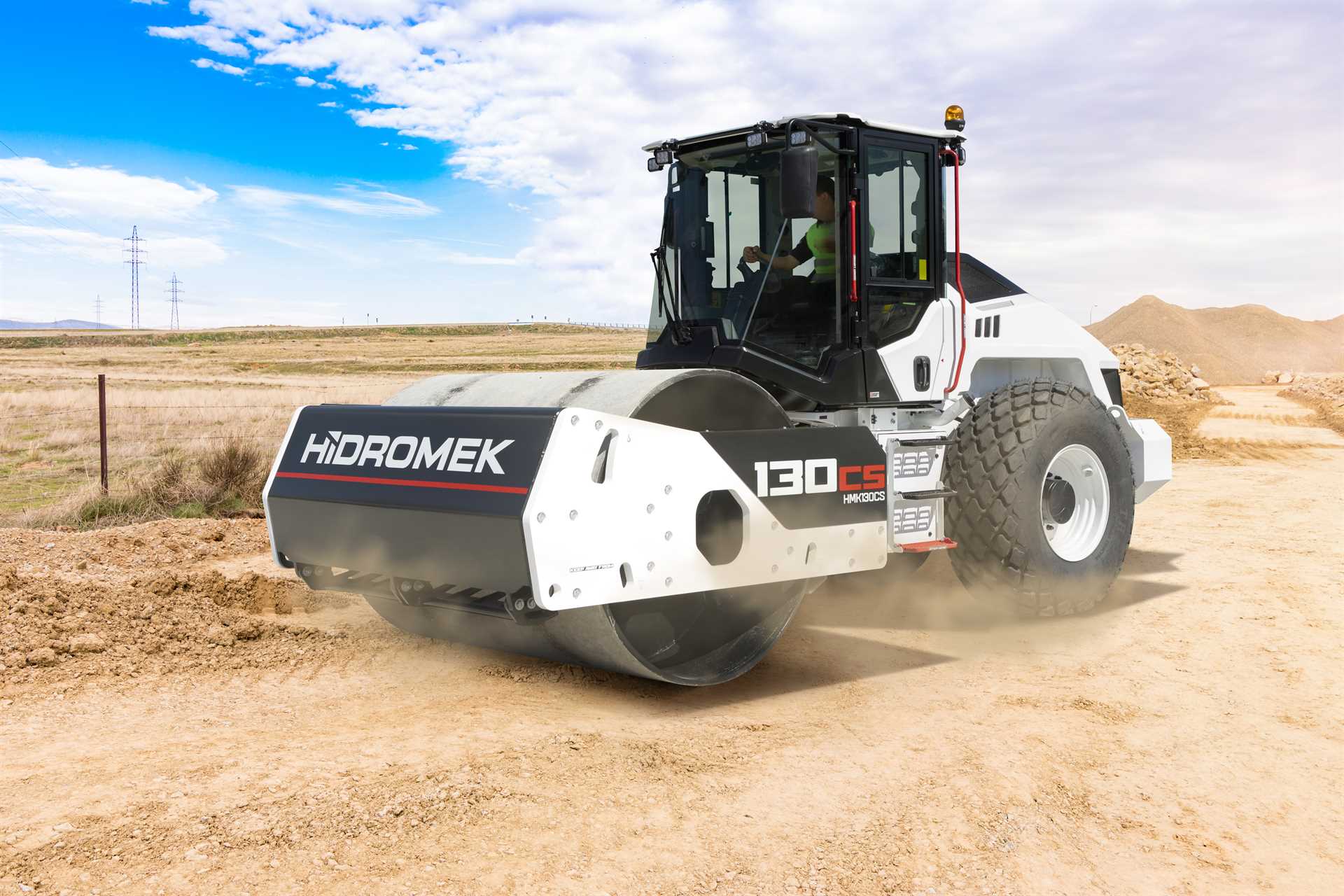 ГРУНТОВОЙ КАТОК HIDROMEK HMK 130 СS Фото - 1