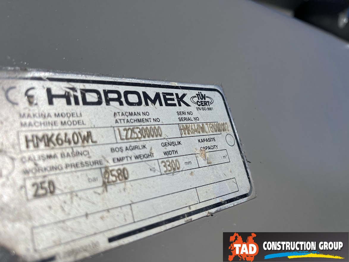 Фронтальний навантажувач HIDROMEK HMK 640 WL Фото - 6