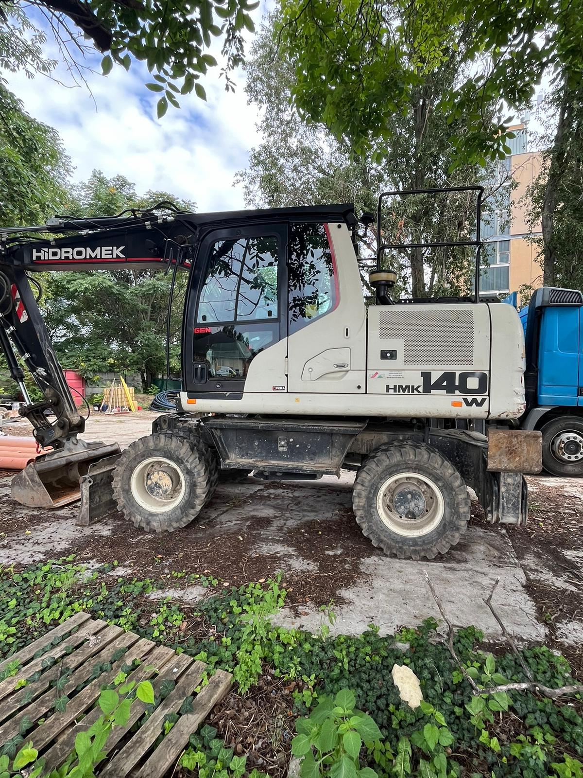 Колісний екскаватор Hidromek HMK 140W Фото - 9